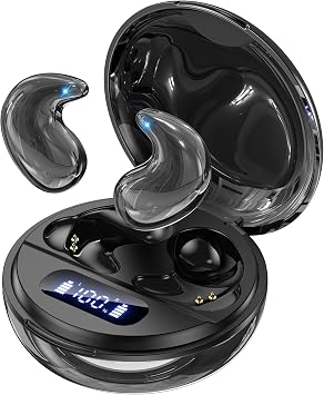 Sleep Earbuds for Side Sleepers, Invisible Flat Tiny Hidden Sleep Earbuds