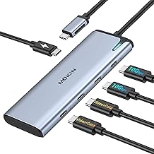 MOKiN USB C Splitter for Dual Monitors 4K@60Hz DP Alt Mode for Laptops - Image 1