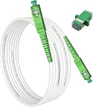 Armored SC/APC to SC/APC Fiber Optic Internet Cable 10 m 33 ft - Image 1