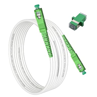 Armored SC/APC to SC/APC Fiber Optic Internet Cable 10 m 33 ft