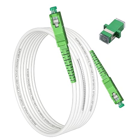 Armored SC/APC to SC/APC Fiber Optic Internet Cable 10 m 33 ft
