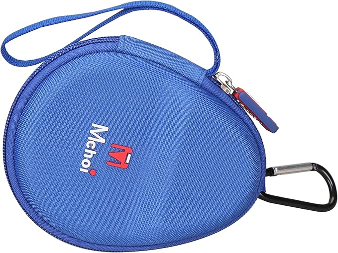 Mchoi Hard Case Suitable for Aftershokz Aeropex/Aftershokz Titanium Mini/Aftershokz Air/Aftershokz Openmove/Openrun Pro, Open-Ear Wireless Bone Conduction Headphones, Blue, Case Only