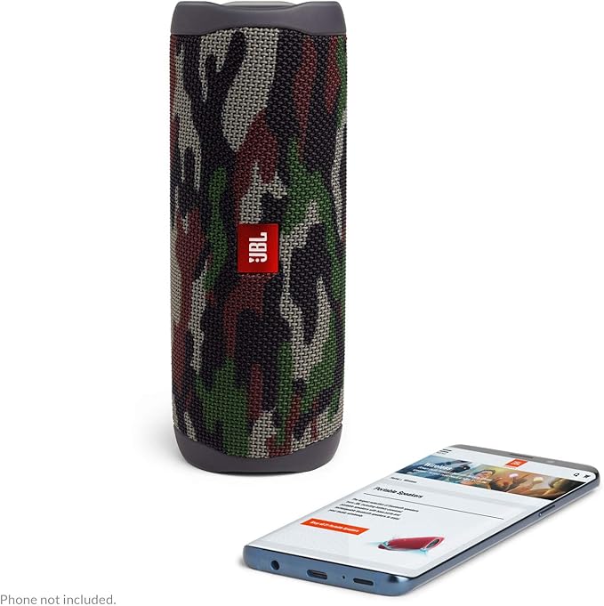 JBL FLIP 5 Waterproof Portable Bluetooth Speaker - Squad (Renewed)
