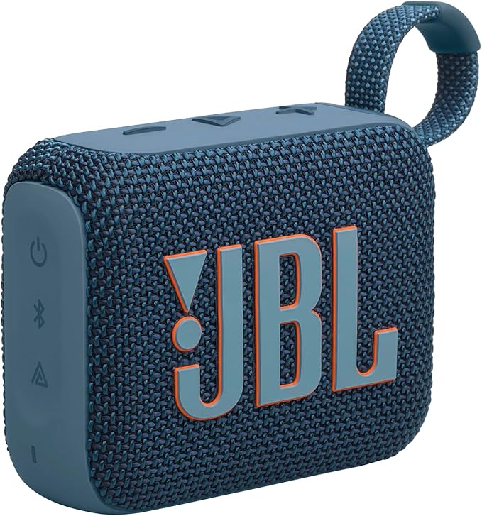 JBL JBLGO4BLUAM-Z Go 4 Portable Bluetooth Speaker, Blue - Certified Refurbished