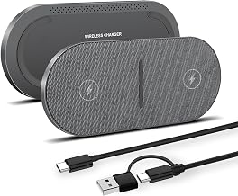 2 in 1 Wireless Charger,50W Double Wireless Charging Station for iPhone - Image 1
