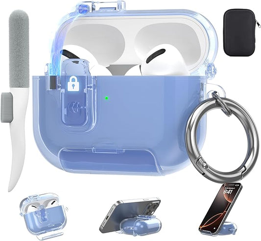 Valkit Compatible Airpods Pro 2nd Generation Case Clear, Soft TPU AirPods Pro 2 Case Transparent Protective Cover for Women Men Shockproof iPods Pro 2 Cases Skin for Airpods Pro 2 Charging Cases