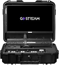 Osee GoStream Deck All in One Pro Live Streaming Multi Camera Video Mixer Switcher Recorder Player Kit 4 HDMI in USB-C I/O with 14 Inch Monitor Built-in DC-to-Type C Cable - Image 1
