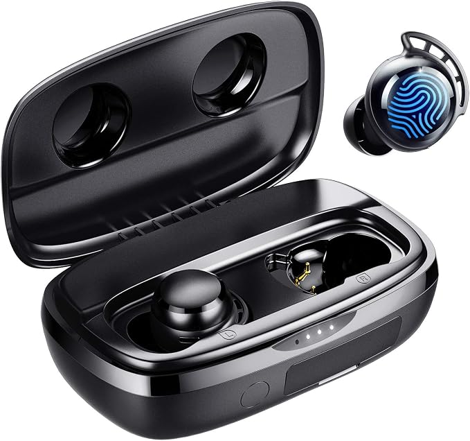 Tribit FlyBuds 3 Wireless Earbuds, 110H Playtime Bluetooth Headphones