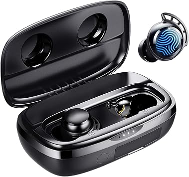 Tribit FlyBuds 3 Wireless Earbuds, 110H Playtime Bluetooth Headphones