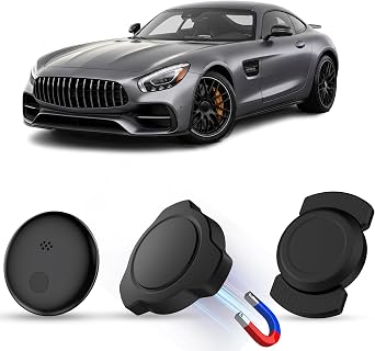 Magnetic GPS Tracker for Vehicles No Monthly Fee 2 Pack for Android & iOS