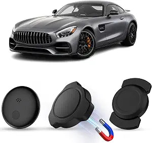 Magnetic GPS Tracker for Vehicles No Monthly Fee 2 Pack for Android & iOS
