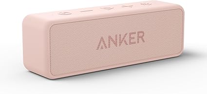Anker soundcore 2 Portable Bluetooth Speaker, 24-Hour Playtime, IPX7