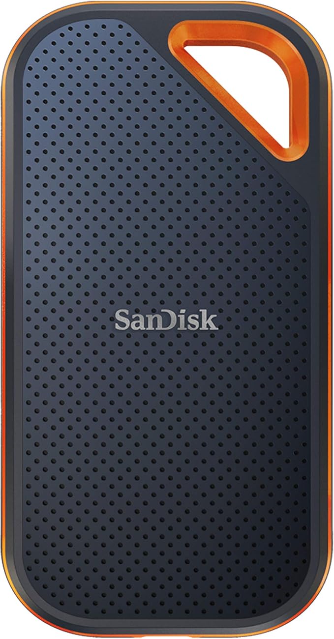 Sandisk 1TB Extreme PRO Portable SSD, Up to 2000MB/s Read Speeds-Old Model