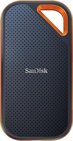 Sandisk 1TB Extreme PRO Portable SSD, Up to 2000MB/s Read Speeds-Old Model