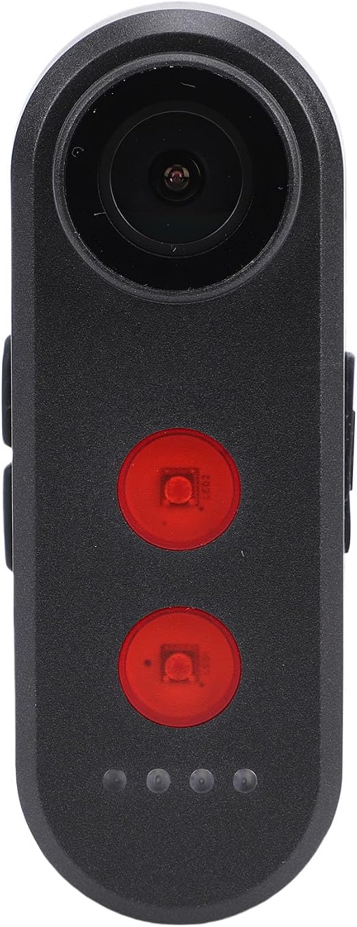 Asixxsix Bike Camera with Tail Light, 1080P Rear View Camera 4K HD 140 Wide Angle IPX6 Loop Recording, APP Control with 5000mAh Battery for Mountain Road Bike E Bikes