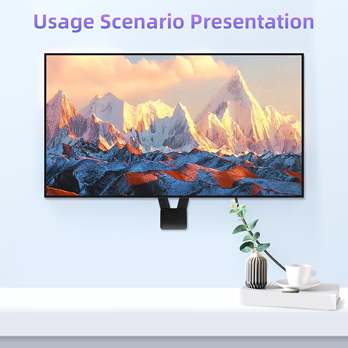 TV Mount for MeetUp HD Video and Audio Conferencing Systems Compatible with Logitech Features Alternating 6mm and 8mm Holes Maximum Size: 55 inches (Diagonal Measurement)