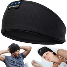 LC-dolida Sleep Headphones Headband Bluetooth 5.4, Headband Earphones Wireless with USB C Charge Port, Sleep Mask for Sleeping, Sports, Gifts, Workout, Jogging, Yoga, Insomnia, Air Travel, Meditation - Image 1