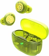 JLab Go Pop ANC True Wireless Earbuds with Dual Connect, Neon Green - Image 1