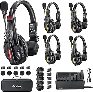 GODOX Skytalk Air 5S 2.4G Full-Duplex Wireless Intercom System(5 User) - Image 1