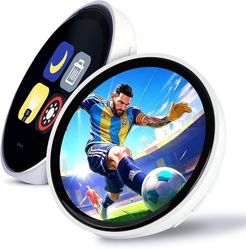 Digital Badge Pin with HD Display - Smart E Badge for GIF/Video Playback