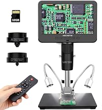 Andonstar AD246S-M 3 Lens 2160P HDMI Digital Microscope 2000x for Adults