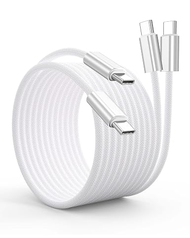 15FT USB C Fast Charge & Data Cable Long 2-PK,USBC 220W for Apple,Sam/Sung