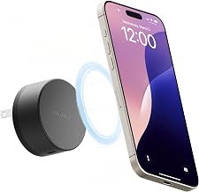 Twelve South Power Bug, 2-in1 Qi2 Wireless + USB-C Wall Charger, Slate - Image 1
