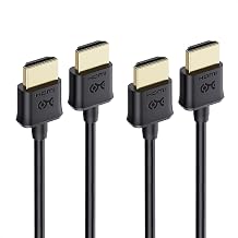 Cable Matters 2-Pack 4K Ultra Thin HDMI Cable, 6ft