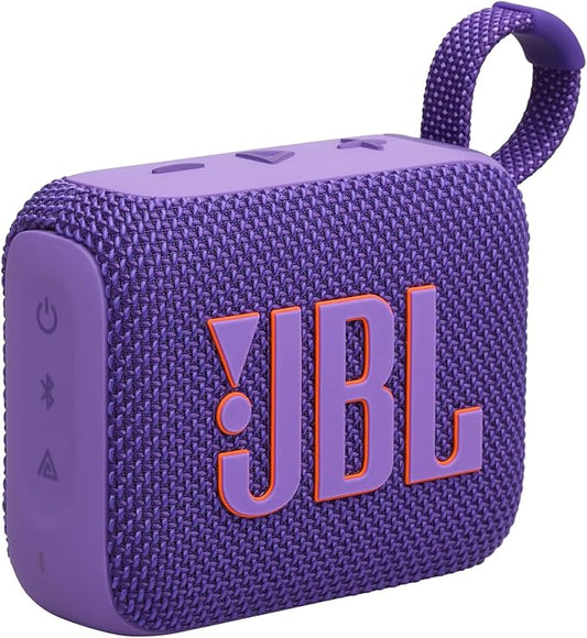 JBL JBLGO4PURAM-Z Go 4 Portable Bluetooth Speaker, Purple - Certified Refurbished