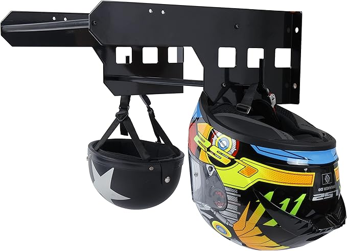 Tour Trunk Pack Pak Luggage-Racks/Garage Detachables Storage Detach Depot Wall Rack for Harley Touring Road King Electra Street Glide (Luggage Rack-1)