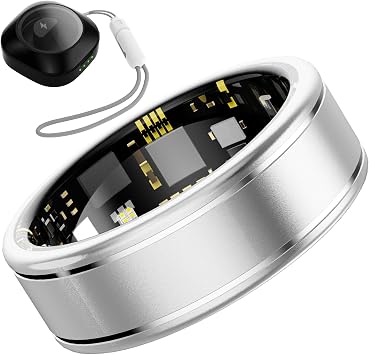 Smart Ring for Women – Fitness Tracker Ring with Silver 13