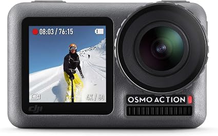 DJI Osmo Action 5 Pro Standard Combo, Waterproof Action Camera with 1/1.3" Sensor, 4K/120fps Video, Subject Tracking, Stabilization, Dual OLED Touchscreens, Ideal for Sports, Vlog