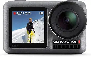 DJI Osmo Action 5 Pro Standard Combo, Waterproof Action Camera with 1/1.3" Sensor, 4K/120fps Video, Subject Tracking, Stabilization, Dual OLED Touchscreens, Ideal for Sports, Vlog