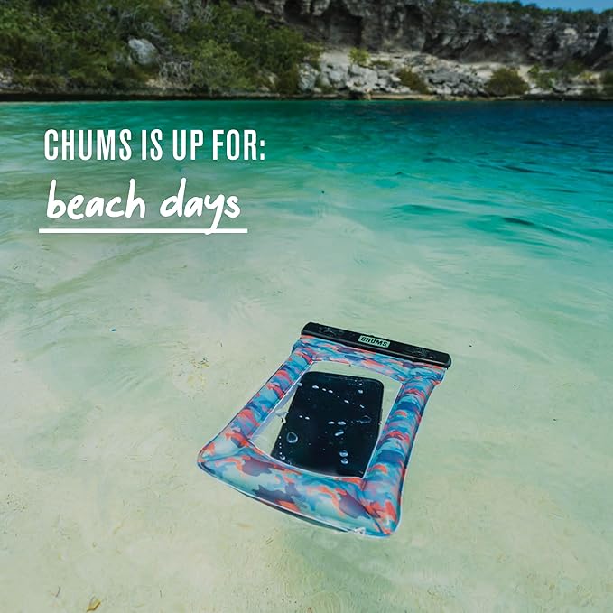 Chums Floating Phone Case with Lanyard - Touchscreen Compatible Waterproof Phone Case & Pouch (Lemons)