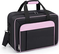 GDNasist Carrying Case Compatible with PS5/PS5 Pro/PS5 Slim, Pink - Image 1