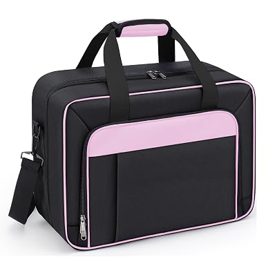 GDNasist Carrying Case Compatible with PS5/PS5 Pro/PS5 Slim, Pink