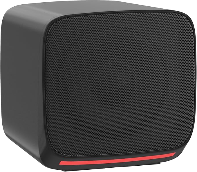 Computer Speakers - TV Speakers with 2.0 USB Aux Powered - Monitor Speakers with RGB LED Light - Mini Multimedia Stereo Speaker for Laptop, Tablet and Cellphone