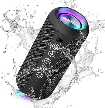 Ortizan X10 Portable Bluetooth Speaker (1st Gen), IPX7 Waterproof, Wireless