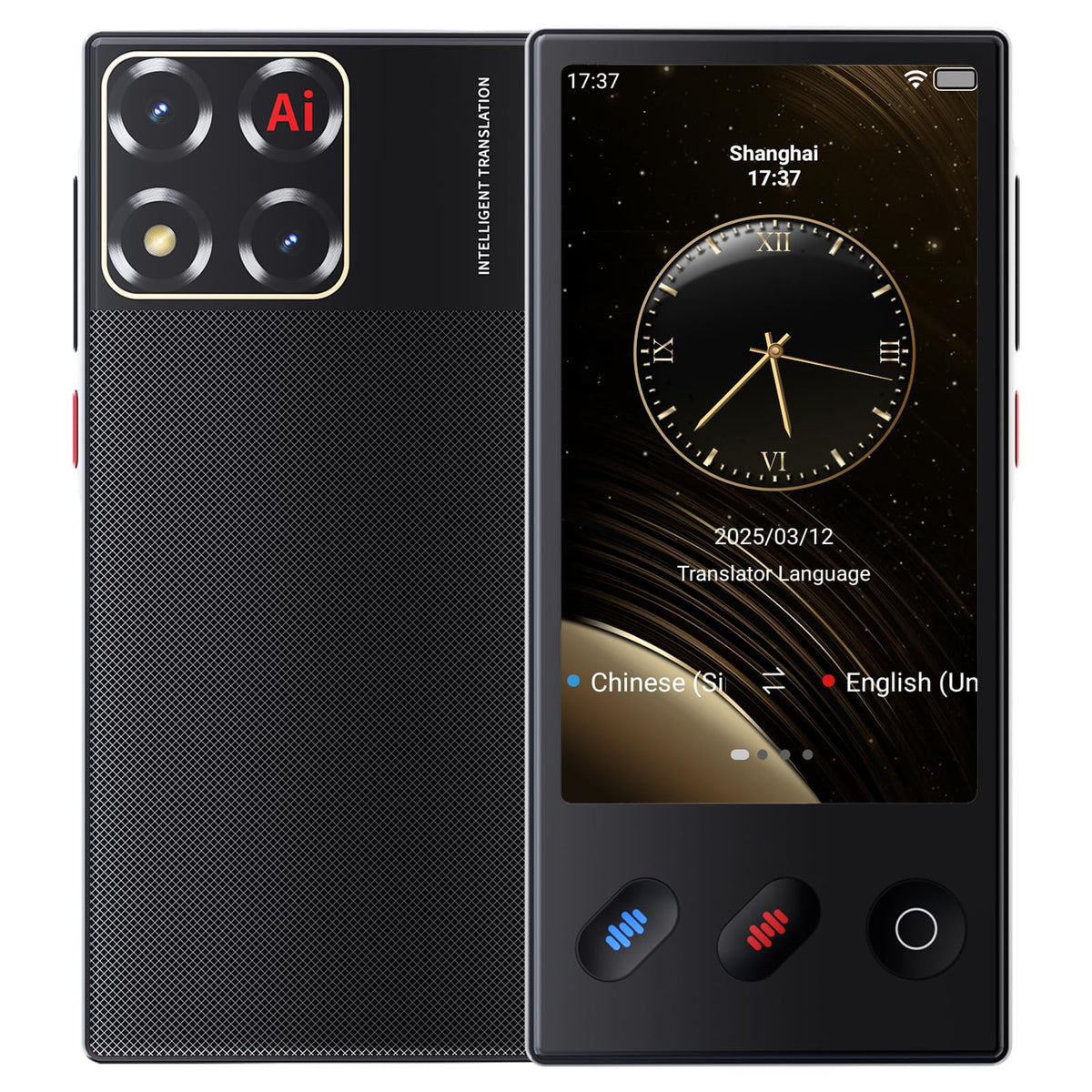 Language Translator Device 2025, AI & ChatGPT & No WiFi Needed, Real-Time Two Way Voice/Photo Translation, 148+ Languages Offline/Online, Portable for Business, Learning & Global Travel