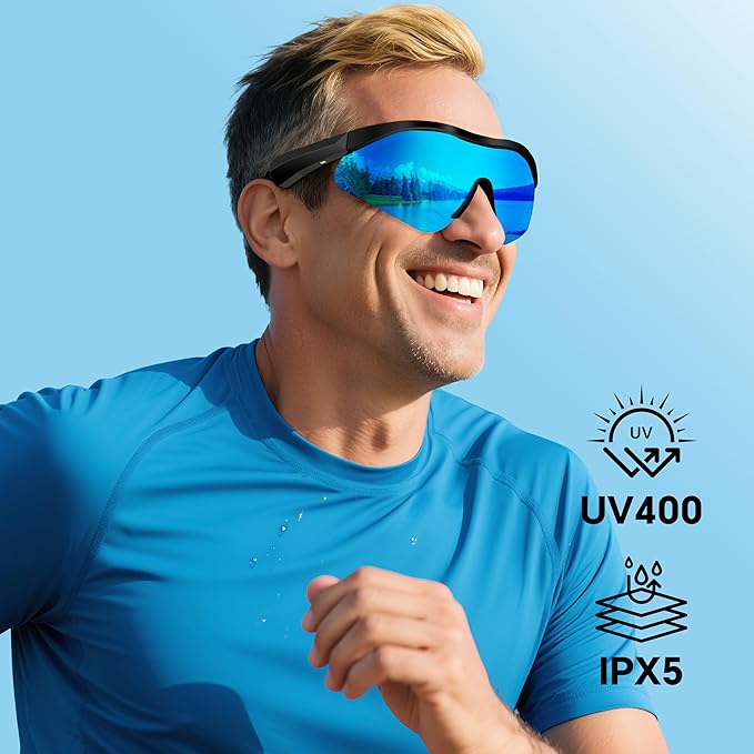 Smart Glasses, Bluetooth 5.4 Translation Glasses with 160 Language, UV Protection,Unisex, Support Wireless Music, Siri Call, Compatible with iOS/Android. Support Phone/Table PC, Lightweight Design