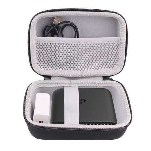 Hard Case Compatible with TP-Link Ultra-Portable Wi-Fi 6 AX1500/AX3000 Travel Router TL-WR1502X/WR3002X,Fits USB Cable and Power Adapter (Box Only)