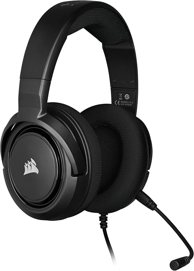 HS45 Surround Gaming Headset — Carbon (Renewed)