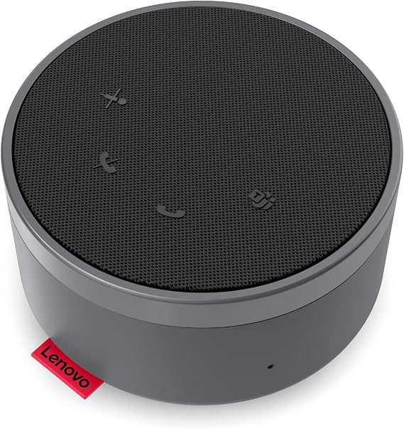 Lenovo Go Wired Speakerphone - Omni-Directional Mic - Plug-and-Play - USB-C Connectivity - Certified for Microsoft Teams, Gray