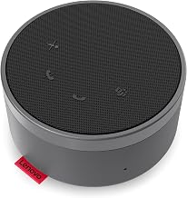Lenovo Go Wired Speakerphone - Omni-Directional Mic - Plug-and-Play - USB-C Connectivity - Certified for Microsoft Teams, Gray - Image 1