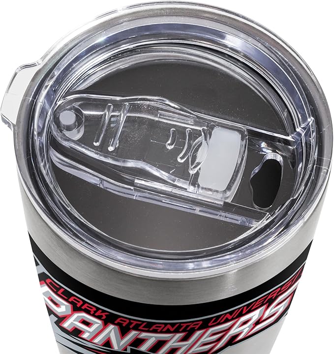 Rico Industries NCAA 20oz Stainless Steel Tumbler with Lid - Great For Coffee, Tea, Water or Cocktails