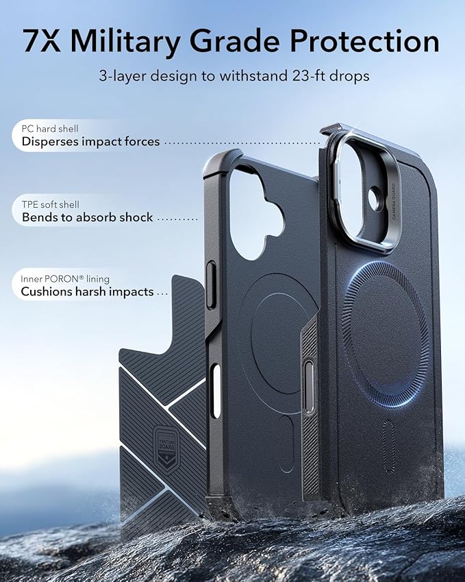 ESR for iPhone 17 Privacy Screen Protector with Magnetic Phone Case