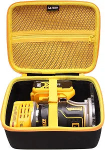 LTGEM Tool Case Compatible with DEWALT 20V Max XR Cordless Router DCW600B