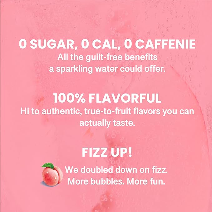 CHI FOREST White Peach Sparkling Water (11.16 oz* 24)