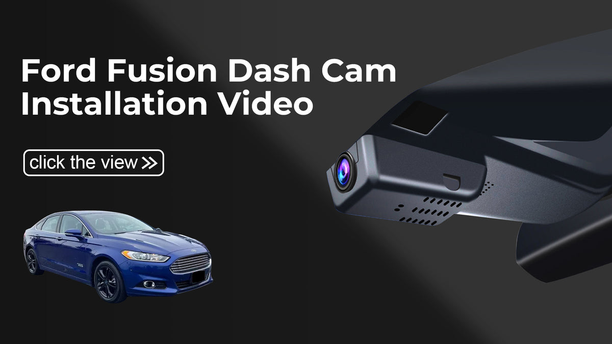 Mangoal Front 4K & Rear 1080p Dash Cam for Ford Fusion 2013-2020 Gen2