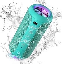 Ortizan X10 Portable Bluetooth Speaker, IPX7 Waterproof, Wireless, Teal - Image 1